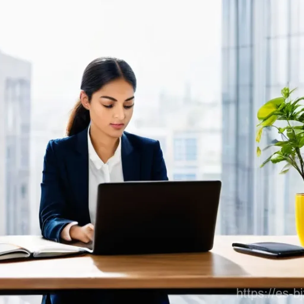 로우코스트 비즈니스 모델 최적화를 위한 KPI 설정 - **Prompt 1: Data-Driven Entrepreneur in a Home Office**
"A young, focused female entrepreneur, w...
